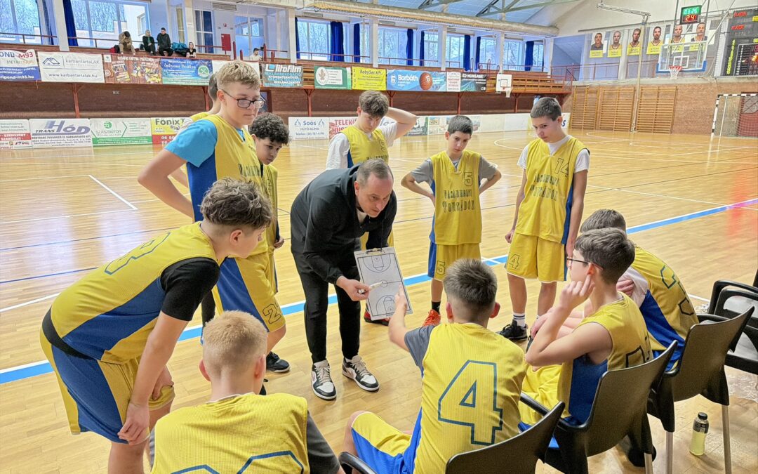 Kemény meccseken edződött a Kosársuli U14/A