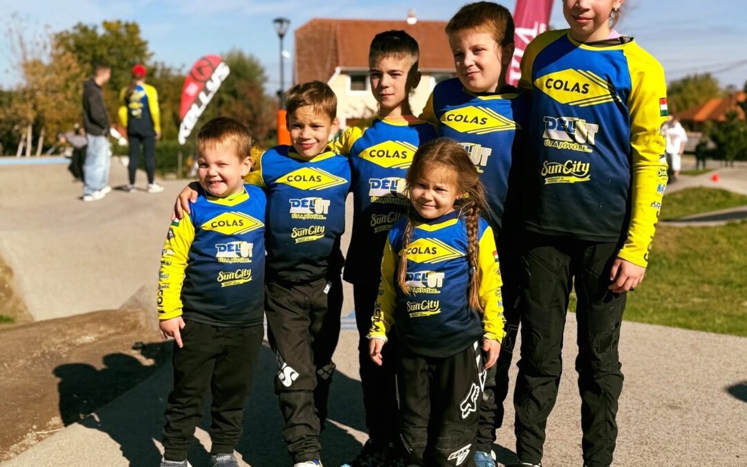 Három dobogós helyezést szereztek az AKE fiataljai a Pannon Pump Track Kupán