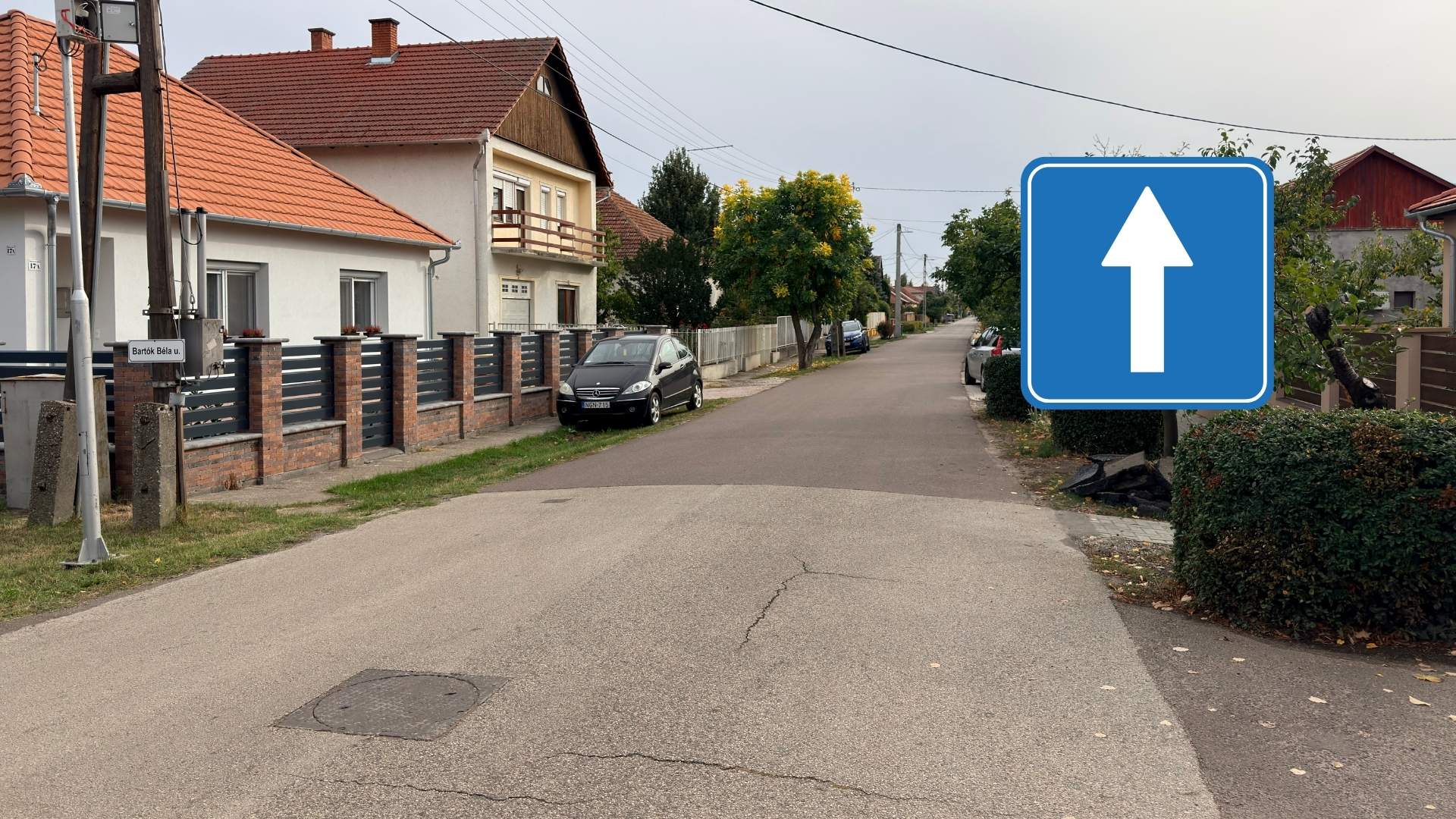 Egyirányú lesz a Móricz Zsigmond utca egyik szakasza Vásárhelyen